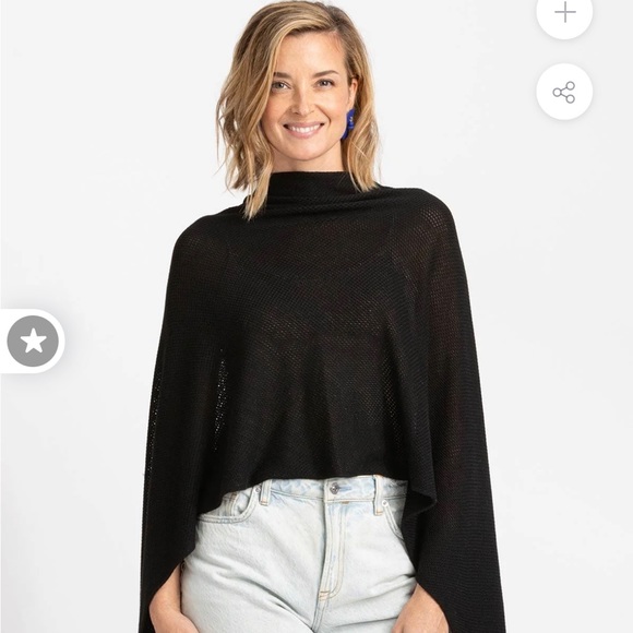 we are amma Accessories We Are Amma Nursing Cocoon Black Poshmark